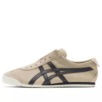 Кроссовки mexico 66 slip-on 'wood crepe black' Onitsuka Tiger, мультиколор