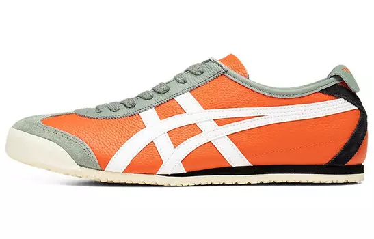 Кроссовки MEXICO 66 унисекс с низким верхом оранжевые/серые/белые/черные Onitsuka Tiger