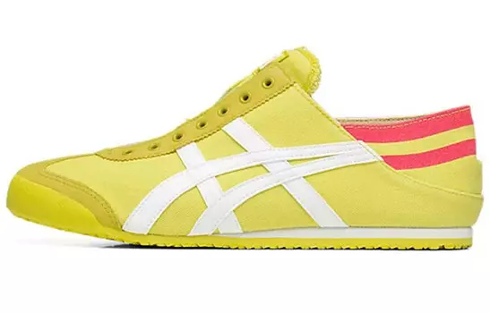 Кроссовки MEXICO 66 унисекс с низким верхом желтые/белые Onitsuka Tiger