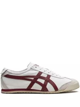 Кроссовки Mexico 66 White Burgundy Onitsuka Tiger, белый