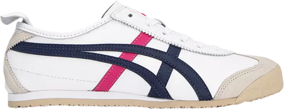 Кроссовки Mexico 66 'White Navy Pink' 2023, белый