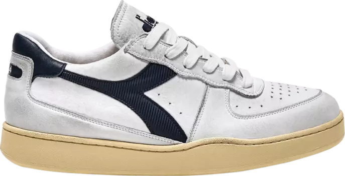 Кроссовки Mi Basket Low Used 'White Blue Denim', белый