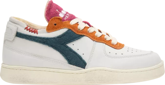 Кроссовки Mi Basket Row Cut White Eden, белый