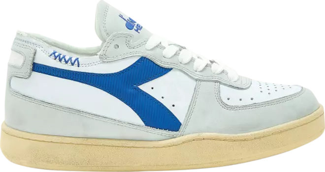 Кроссовки Mi Basket Row Cut White Nautical Blue, белый