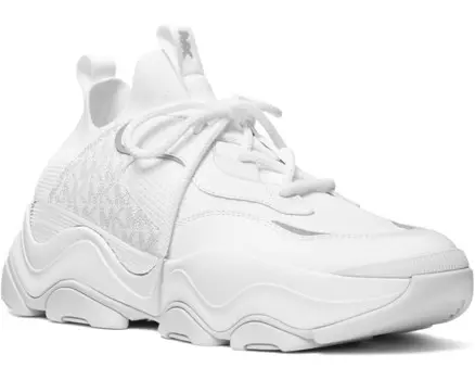 Кроссовки Michael Kors Atlas Knit Trainer, цвет Bright White