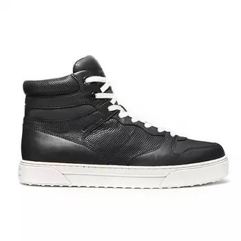 Кроссовки Michael Kors Barett Leather High-Top, черный/белый