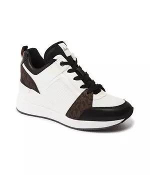 Кроссовки Michael Kors Georgie с элементами кожи, белый