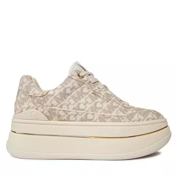 Кроссовки MICHAEL KORS Hayes Lace Up 43R4HYFS1B Vanilla 150, экрю
