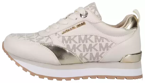 Кроссовки MICHAEL KORS KIDS "BILLIE DORIAN", на платформе, повседневная обувь, полуботинки, туфли на шнуровке, бежевый