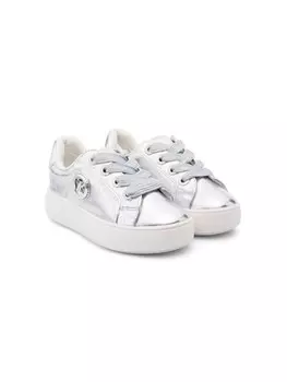 Кроссовки Michael Kors Kids Jordana Audrey, серебряный