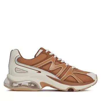 Кроссовки MICHAEL KORS Kit Trainer Extreme 42R4KIFS5D Pl Pnut Mlt 221, коричневый
