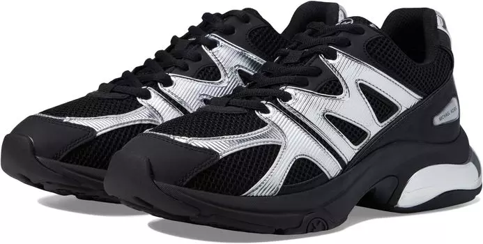 Кроссовки Michael Kors Kit Trainer Extreme, цвет Black/Silver
