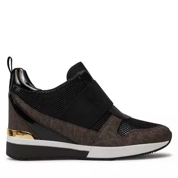Кроссовки MICHAEL KORS Maven Slip On Trainer 43F2MVFP2A Black, черный