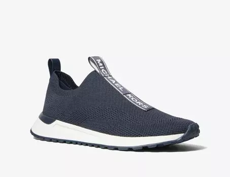 Кроссовки Michael Kors Miles Stretch Knit Slip-on, темно-синий