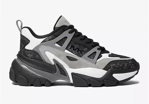 Кроссовки Michael Kors Nick Mixed-Media Trainer, мультиколор (размер RU 40,5)