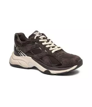 Кроссовки Michael Kors с элементами кожи, коричневый
