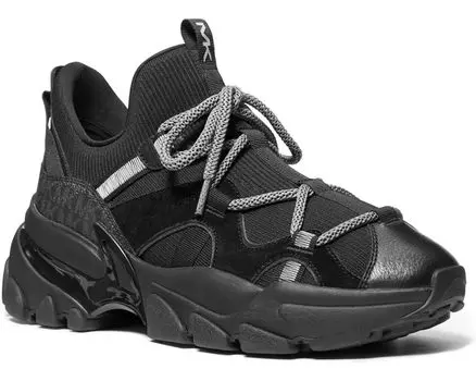 Кроссовки Michael Kors Sahara Trainer, черный