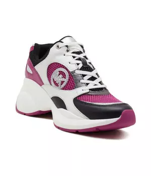 Кроссовки Michael Kors Zuma с элементами кожи, белый