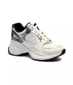 Кроссовки Michael Kors Zuma с добавлением кожи, белый