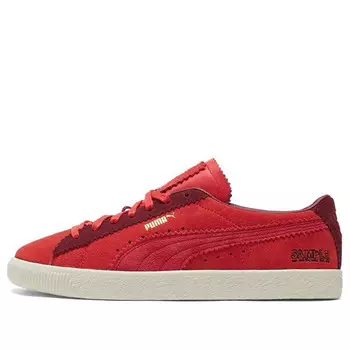Кроссовки michael lau x suede vtg 'poppy red' Puma, красный