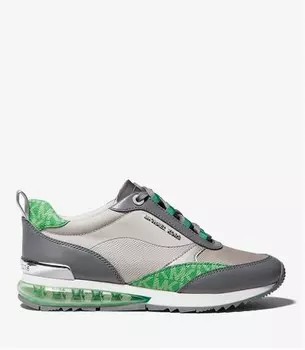 Кроссовки Michael Michael Kors Allie Stride Extreme Mixed-Media, серый/зеленый