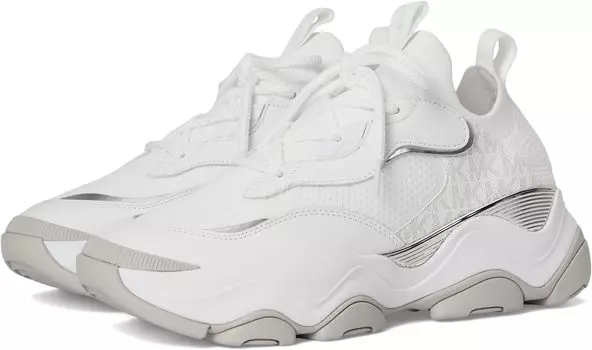 Кроссовки MICHAEL Michael Kors Atlas Knit Trainer, цвет Bright White
