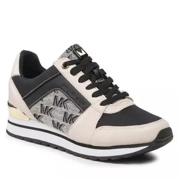 Кроссовки MICHAEL Michael Kors BillieTrainer, бежевый/черный