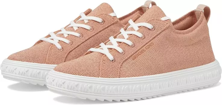 Кроссовки MICHAEL Michael Kors Grove Knit Lace Up, цвет Rose Gold Multi