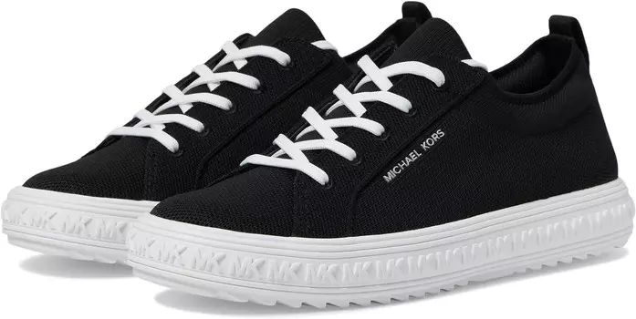 Кроссовки MICHAEL Michael Kors Grove Knit Lace Up, черный