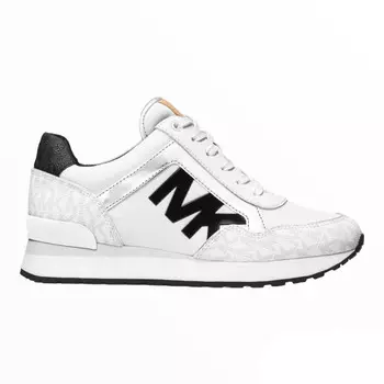 Кроссовки Michael Michael Kors Maddy Two-Tone Logo, белый