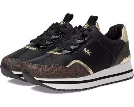 Кроссовки MICHAEL Michael Kors Raina Trainer, цвет Black/Brown