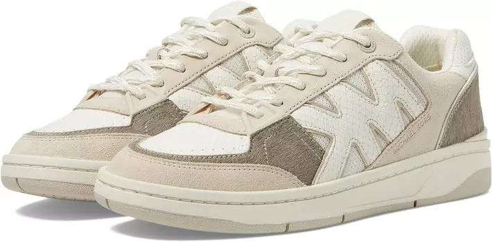 Кроссовки MICHAEL Michael Kors Rebel Lace Up, цвет Bone Multi