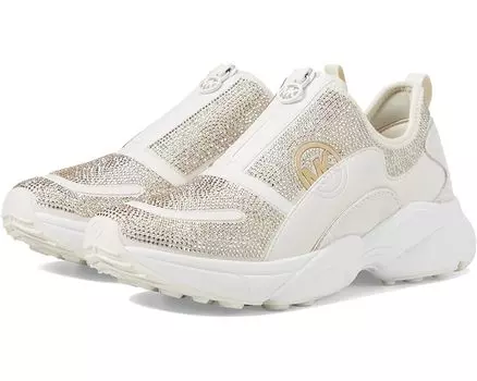 Кроссовки MICHAEL Michael Kors Sami Zip Trainer, цвет Cream
