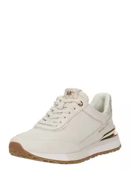 Кроссовки MICHAEL Michael Kors Sneakers NOVA, кремовый/темно-бежевый