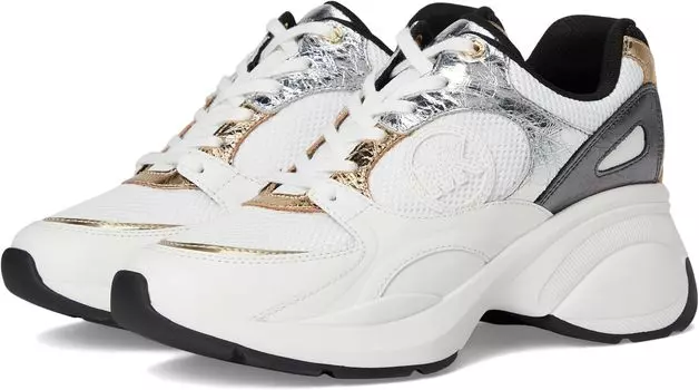 Кроссовки MICHAEL Michael Kors Zuma Trainer, цвет Optic White Multi