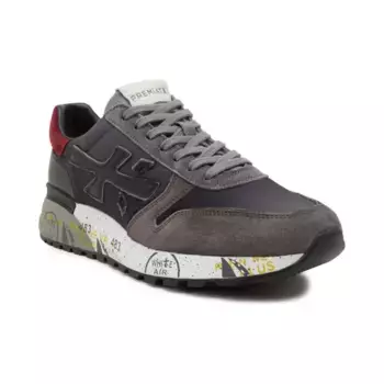 Кроссовки Mick с добавлением кожи Premiata, черный