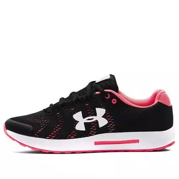Кроссовки micro g pursuit bp 'black pink' Under Armour, черный