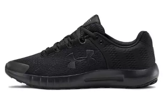 Кроссовки Micro G Pursuit Lifestyle женские с низким верхом, черные Under Armour