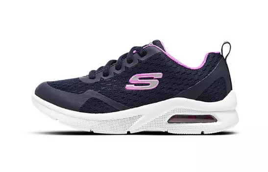 Кроссовки Microspec Max Kids GS Low-top White Skechers, цвет Navy