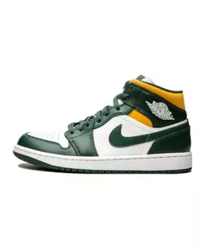 Кроссовки Mid Sonic 2021 Jordan, зеленый