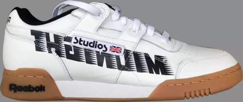 Кроссовки midnight studios x workout lo plus 'midnight rave' Reebok, белый