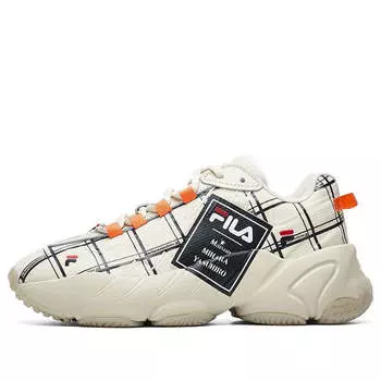 Кроссовки mihara x ade retro white Fila, белый