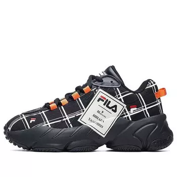 Кроссовки mihara x ade vntg gs black Fila, черный