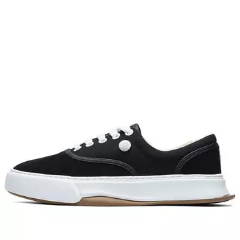Кроссовки mihara x fm-10 low top shoes black Fila, черный
