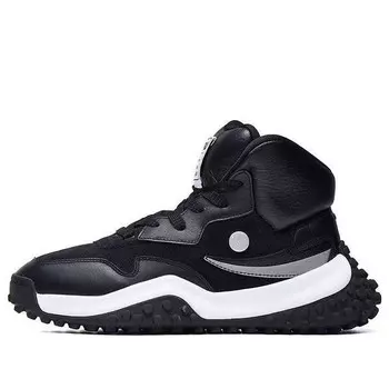 Кроссовки mihara x fm-2 high running shoes black/white Fila, черный