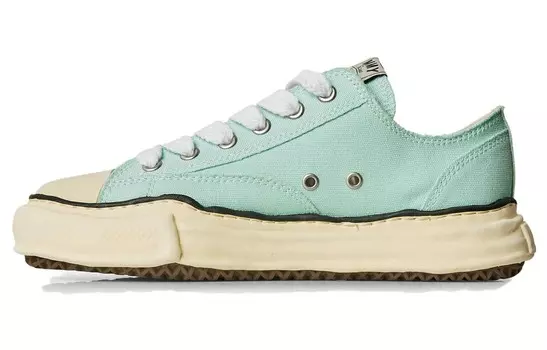 Кроссовки MIHARA YASUHIRO Skateboarding Shoes Unisex Low-top Green, зеленый