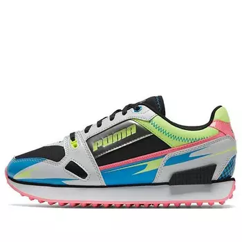 Кроссовки mile rider 'sunny getaway - fizzy yellow grey' Puma, желтый