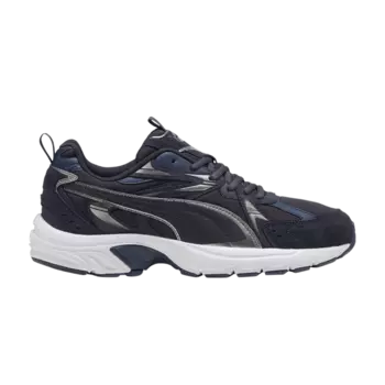 Кроссовки Milenio Tech Suede 'New Navy Aged Silver', синий