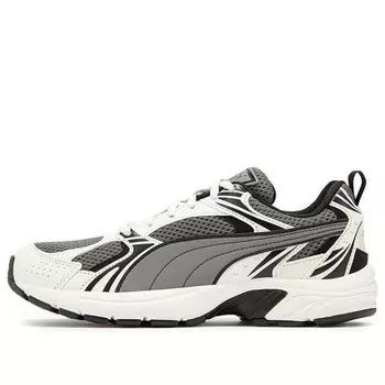 Кроссовки milenio 'white steel grey' Puma, бежевый