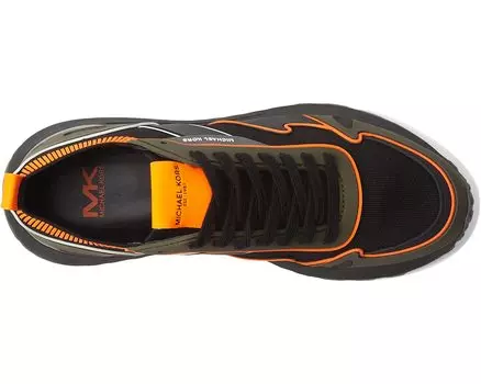 Кроссовки Miles Knit Trainer Michael Kors, древесный уголь